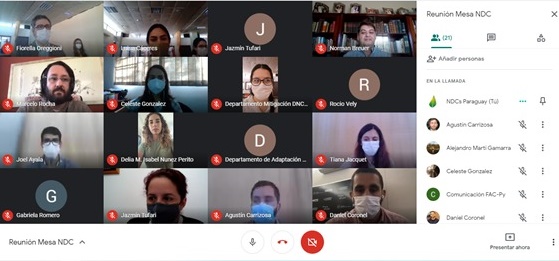 Mesa NDC analiza nuevas incorporaciones técnicas al primer borrador de la actualización de la NDC