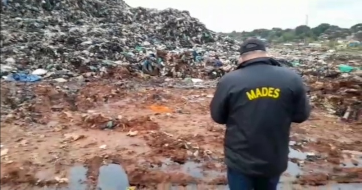 Módulos de Cateura con escurrimiento de lixiviado no reúnen condiciones para operar