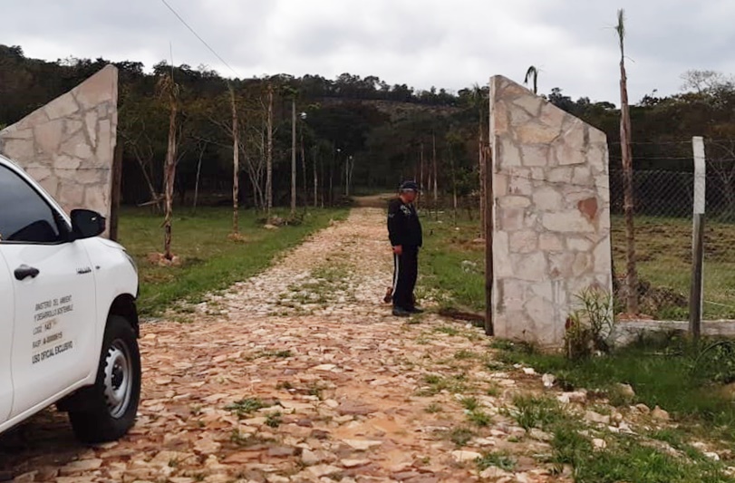 Intervención de una Loteadora y un Barrio Cerrado por realizar trabajos en zonas restringidas de la Reserva del Lago Ypacaraí