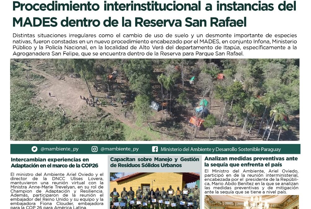 Resumen informativo semanal