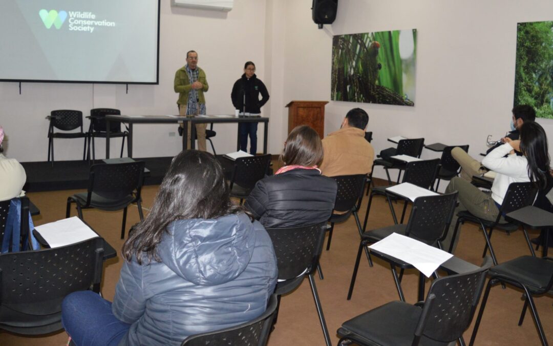 Realizan taller de Fototrampeo para proteger la biodiversidad en las Áreas Protegidas