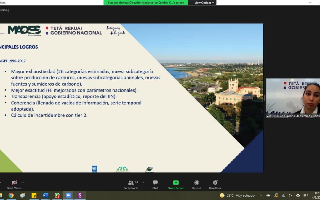 Segunda Sesión Ordinaria de la Comisión Nacional de Cambio Climático