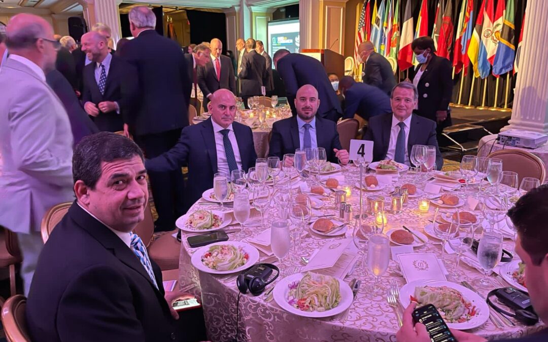 Paraguay participa de la cena de premiación internacional del Congreso de los EEUU de la ICCF