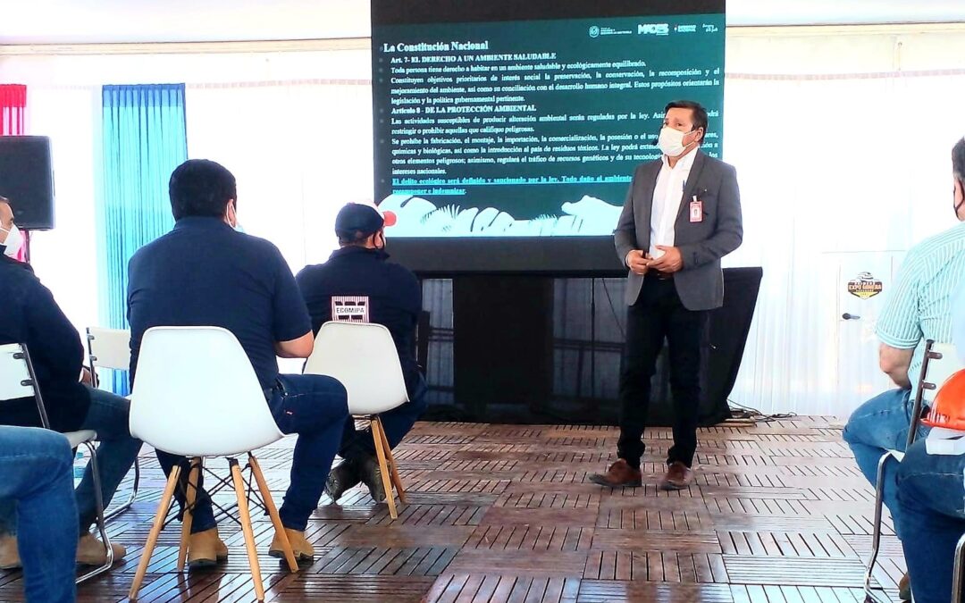 Realizan capacitaciones en la Expo Minería Paraguay 2021