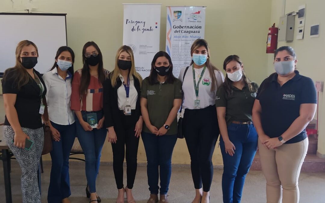 Capacitación sobre cambio Climático a municipios del departamento de Caaguazú