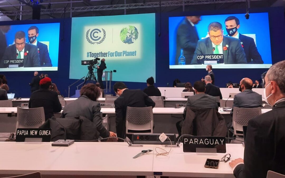 Ayer inició la Conferencia de las Partes sobre Cambio Climático – COP26