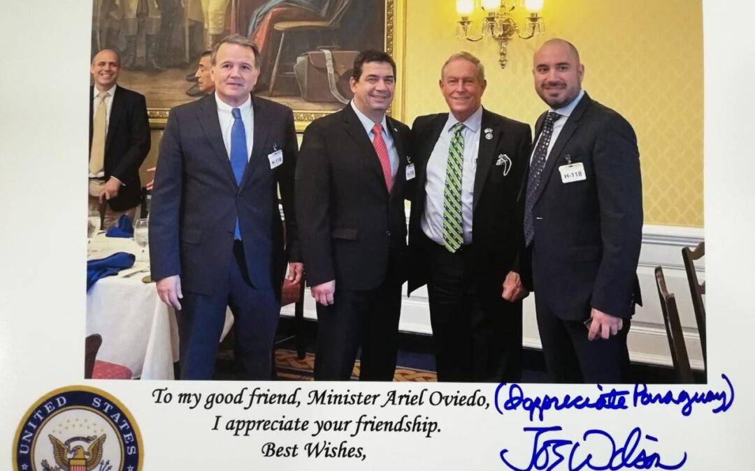 Congresista de EEUU valoró reuniones mantenidas con el Ministro del Ambiente