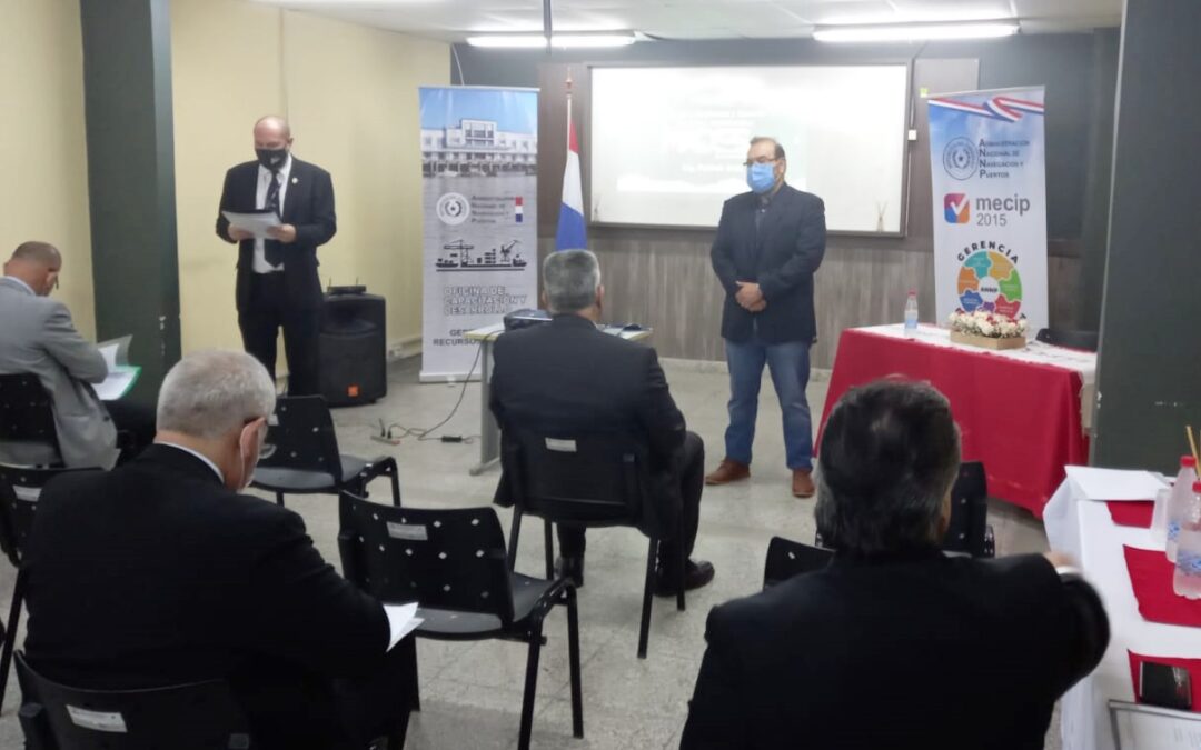 Tercera Jornada de taller dirigido a altos funcionarios de la Administración Nacional de Navegación y Puertos