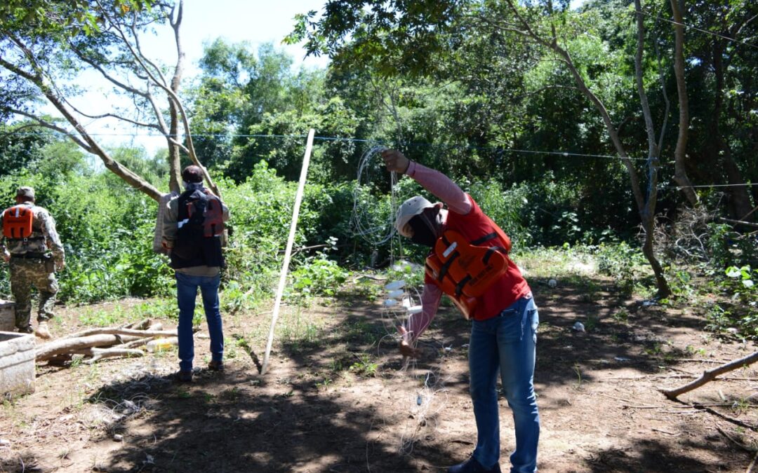VEDA PESQUERA: En controles aleatorios incautan elementos de pesca y retiran redes de monofilamento