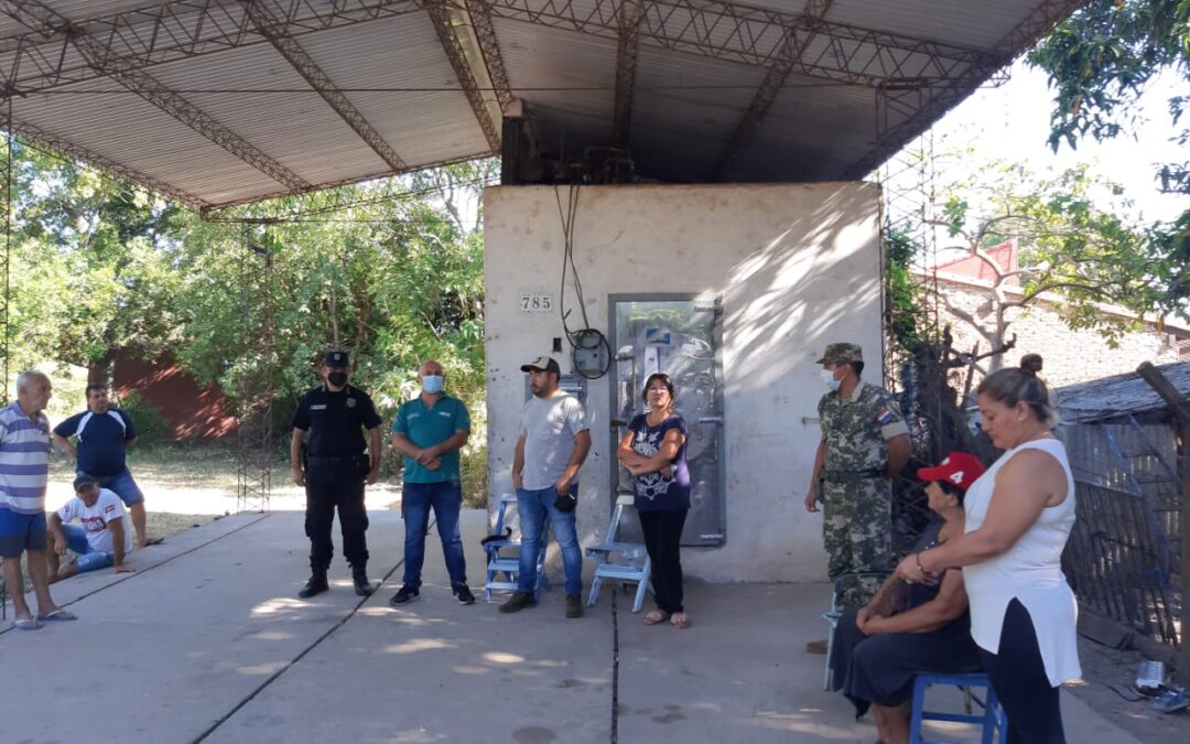 MADES verificó situación de bombeos en la Cuenca del Tebicuary