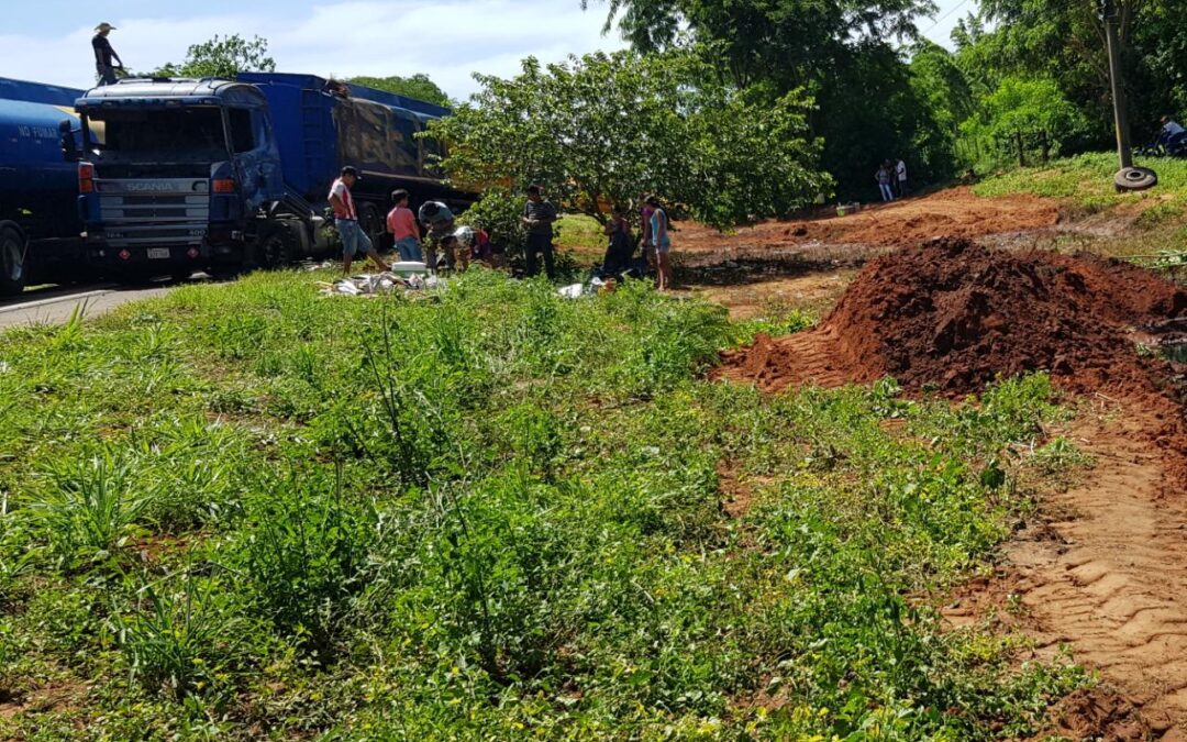 MADES interviene en derrame accidental de combustible