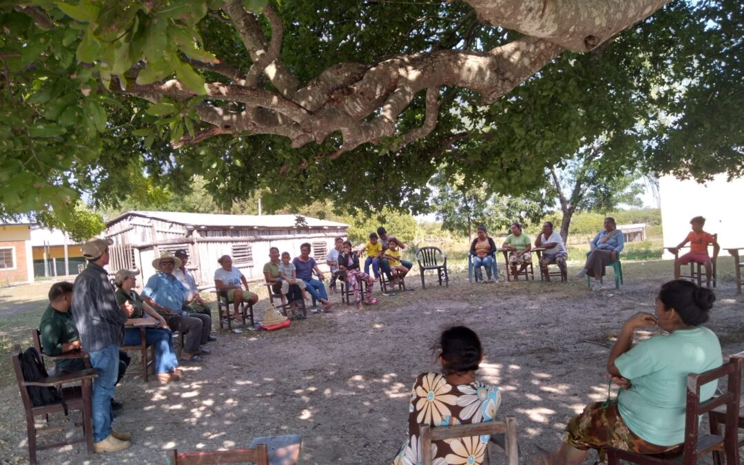 ABE Chaco: Presentación de técnicos locales a las comunidades beneficiarias y planificación participativa de las próximas acciones en Alto Paraguay