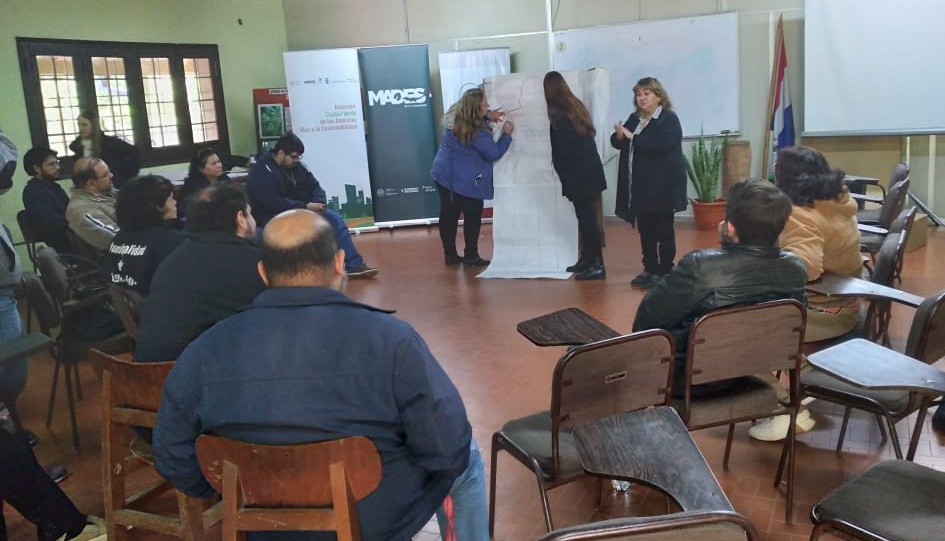 MADES implementa el proyecto REVIVE en la Junta Municipal de Asunción