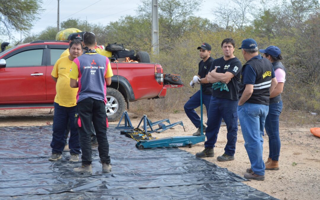 MADES inició controles en el marco del Transchaco Rally
