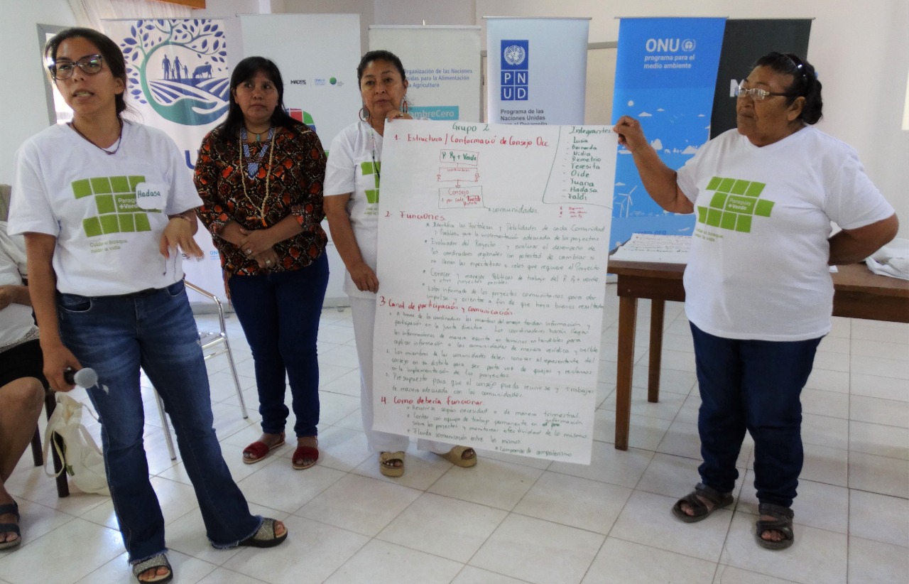 Culminó el taller para establecer el Consejo de pueblos indígenas de la región del Chaco de Paraguay + Verde