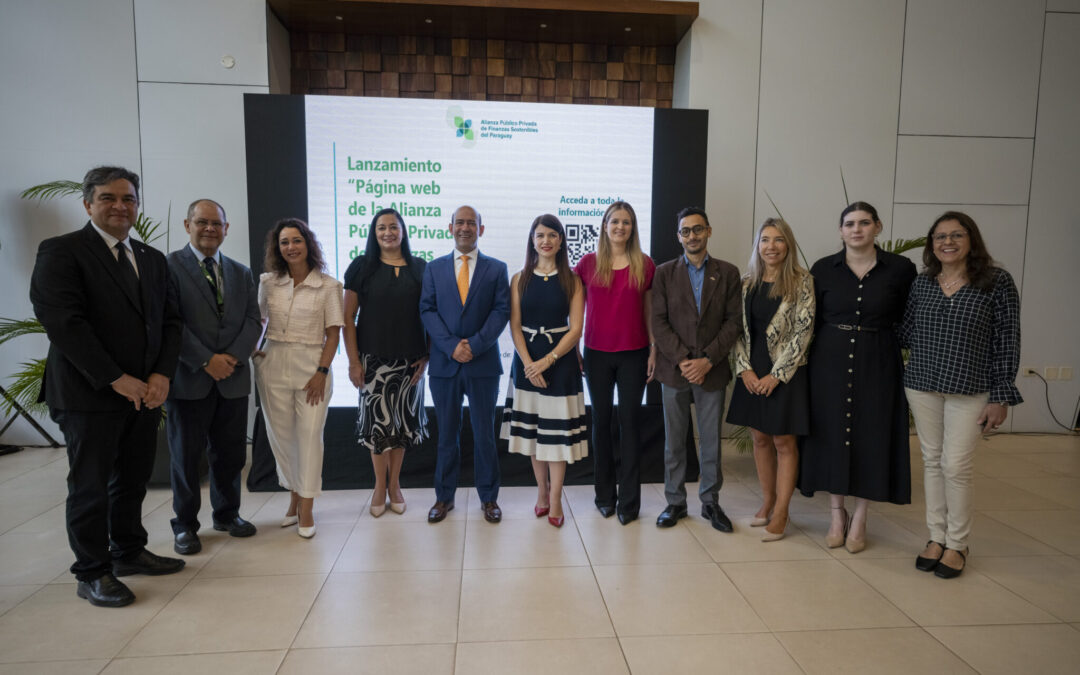 Lanzamiento de la página web de la Alianza Público Privada de Finanzas Sostenibles