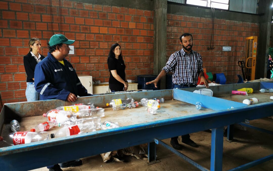 Inauguración del Centro de Acopio de Materiales Reciclables “La Esperanza” en el municipio de Luque