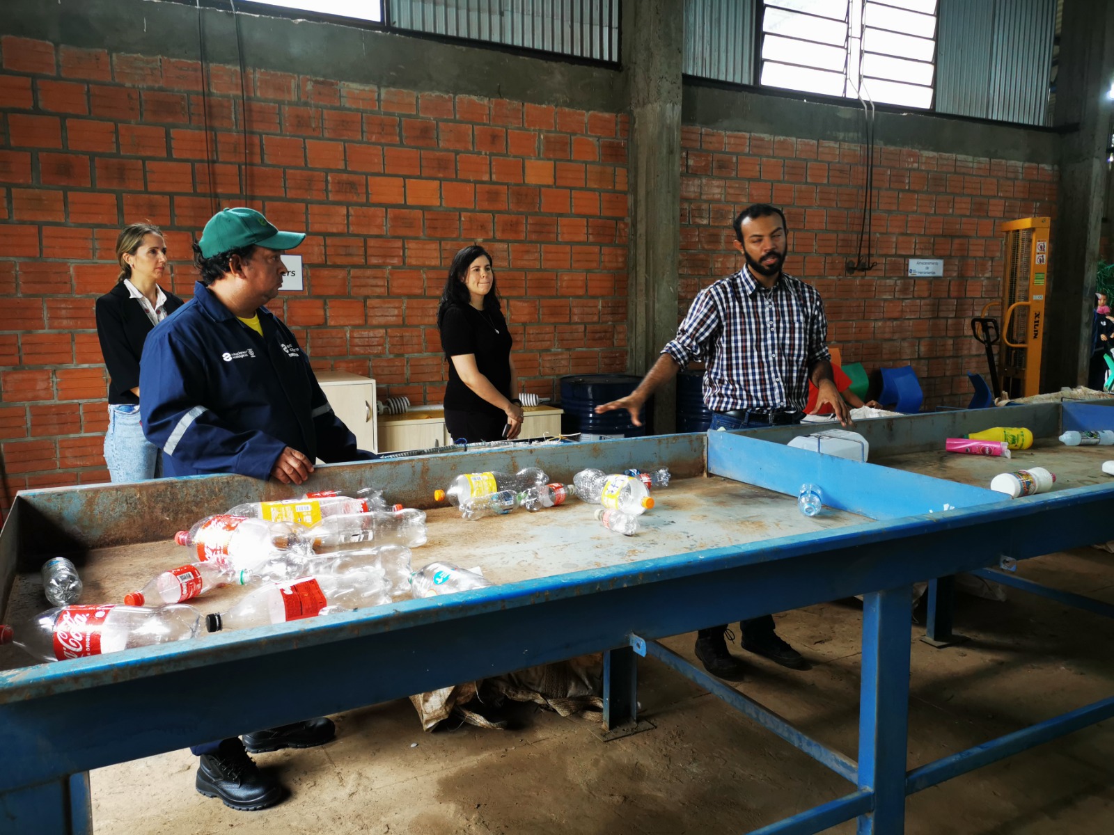 Inauguración del Centro de Acopio de Materiales Reciclables “La Esperanza” en el municipio de Luque