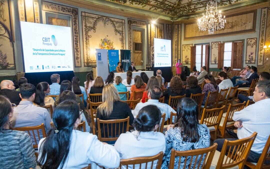 Realizan lanzamiento del proyecto CBIT Paraguay sobre transparencia climática