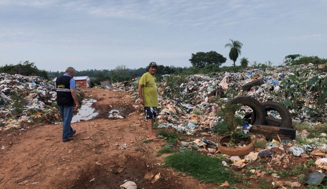 Misiones: Intervienen vertedero municipal de San Juan Bautista por mala disposición de residuos sólidos