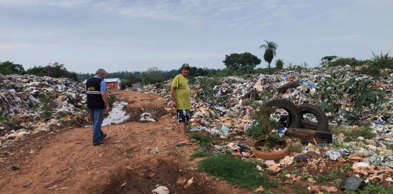 Misiones: Intervienen vertedero municipal de San Juan Bautista por mala disposición de residuos sólidos