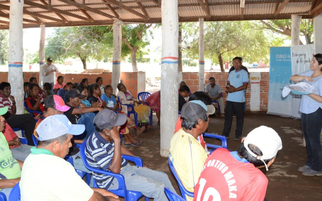 Inicio de ciclo de talleres sobre Adaptación Basada en Ecosistemas del Proyecto AbE Chaco con las comunidades de Boquerón