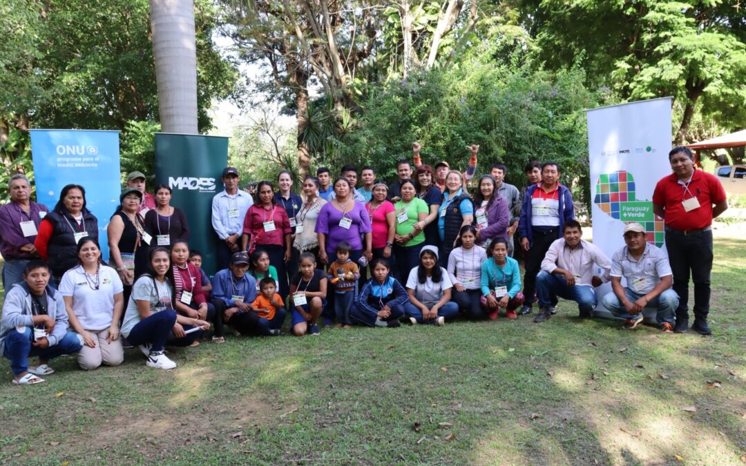 Líderes y lideresas de pueblos indígenas dialogan sobre su participación a nivel regional en el marco del proyecto Paraguay+Verde