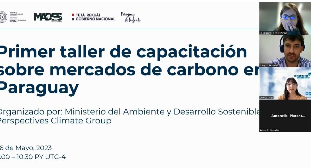 Exitosa capacitación sobre Mercados de Carbono