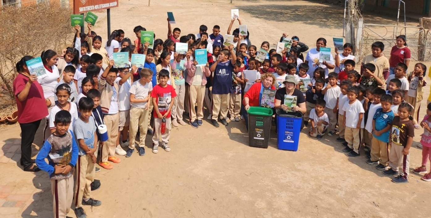 Realizan jornada ambiental en el colegio de Mcal. Estigarribia