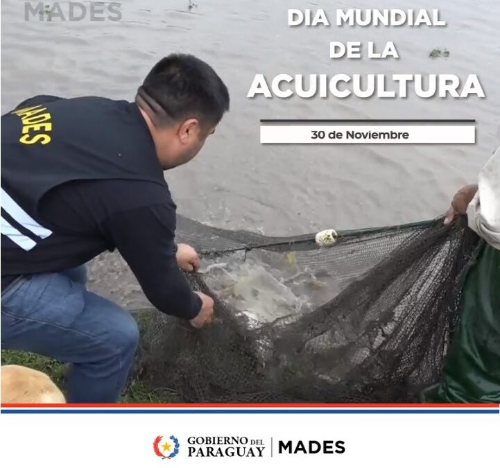 Hoy 30 de noviembre se conmemora el Día Mundial de la Acuicultura