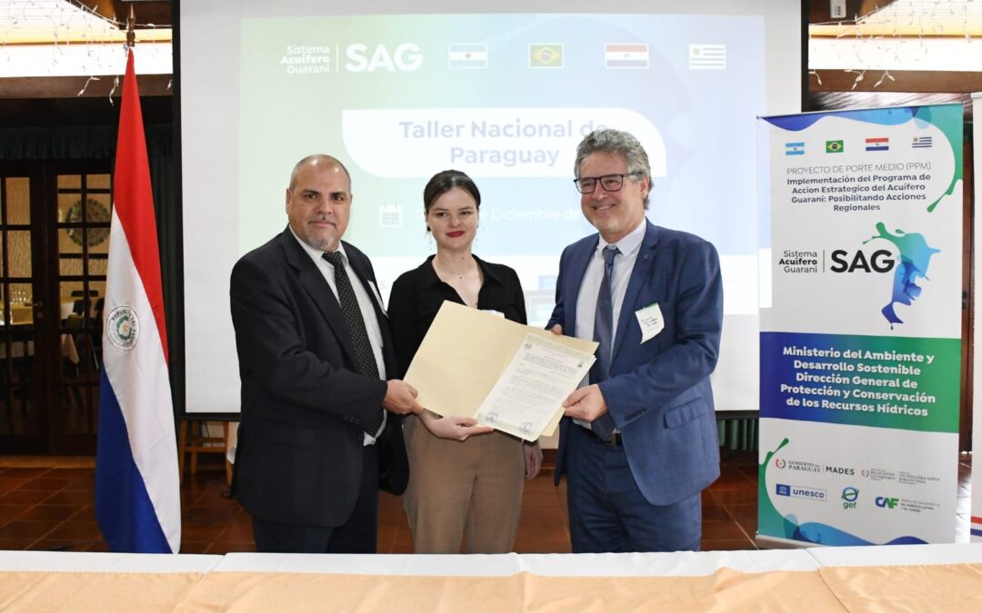 Itapúa declara de interés departamental «Taller Nacional del Proyecto que fortalece acciones a favor del Acuífero Guaraní»