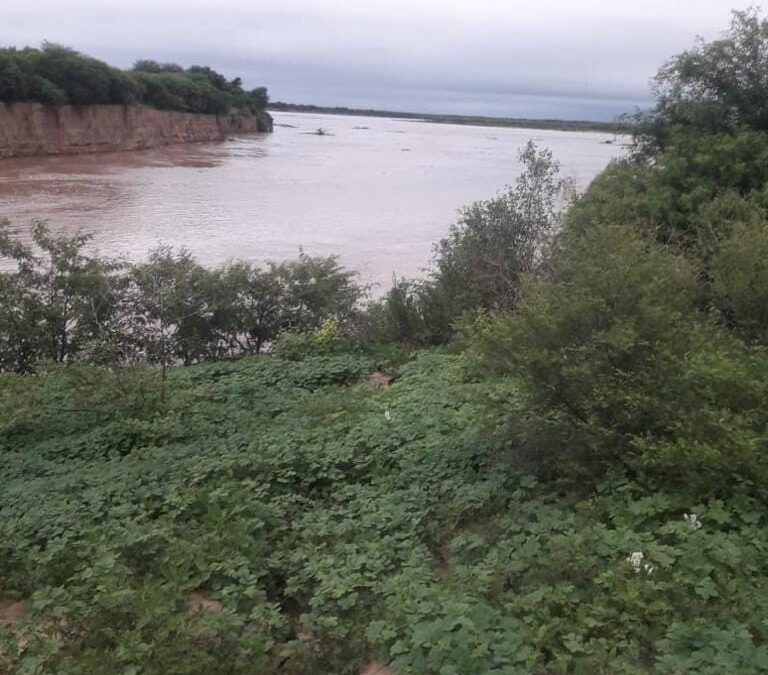 Río Pilcomayo ingresa en territorio Paraguayo