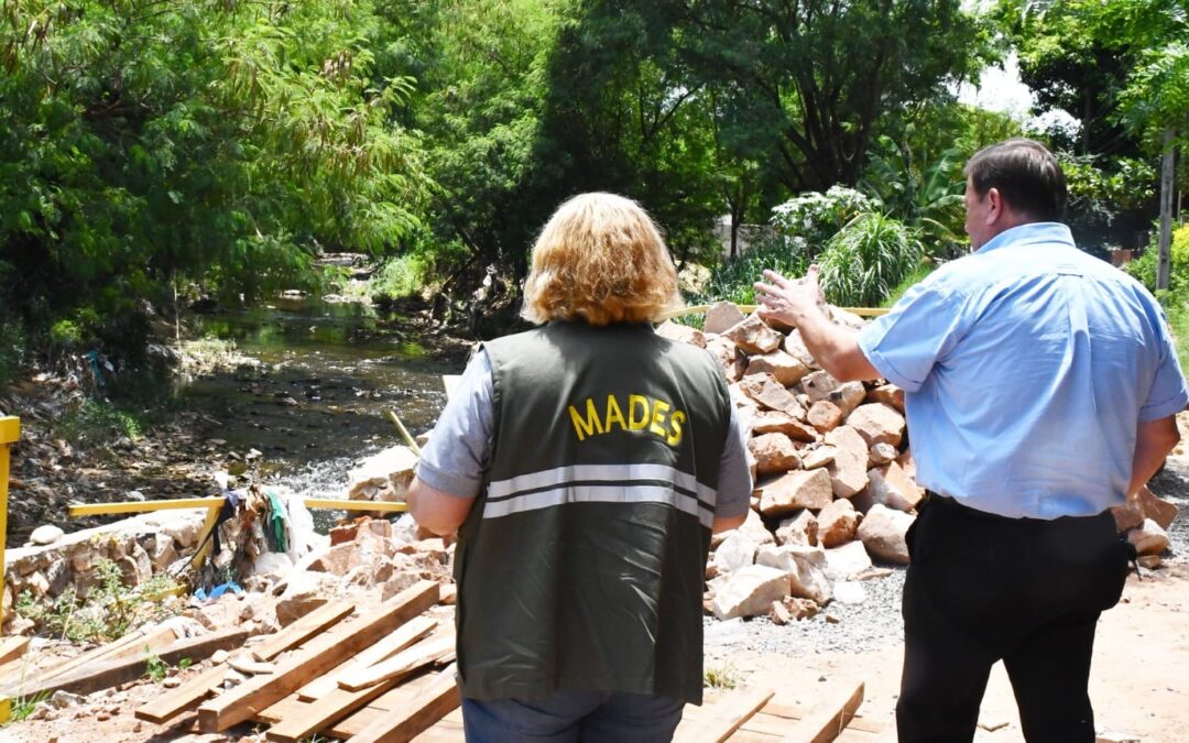 Dengue: Tras verificación ambiental, solicitan inmediata limpieza del arroyo Lambaré