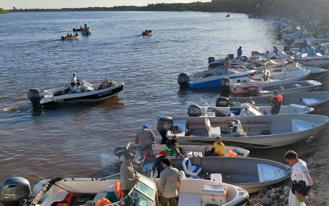 MADES fiscalizó torneo de pesca en Ñeembucú