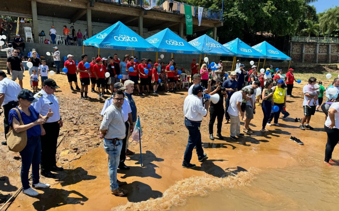 Torneo y siembra de alevines juveniles con atletas de las Olimpiadas Especiales