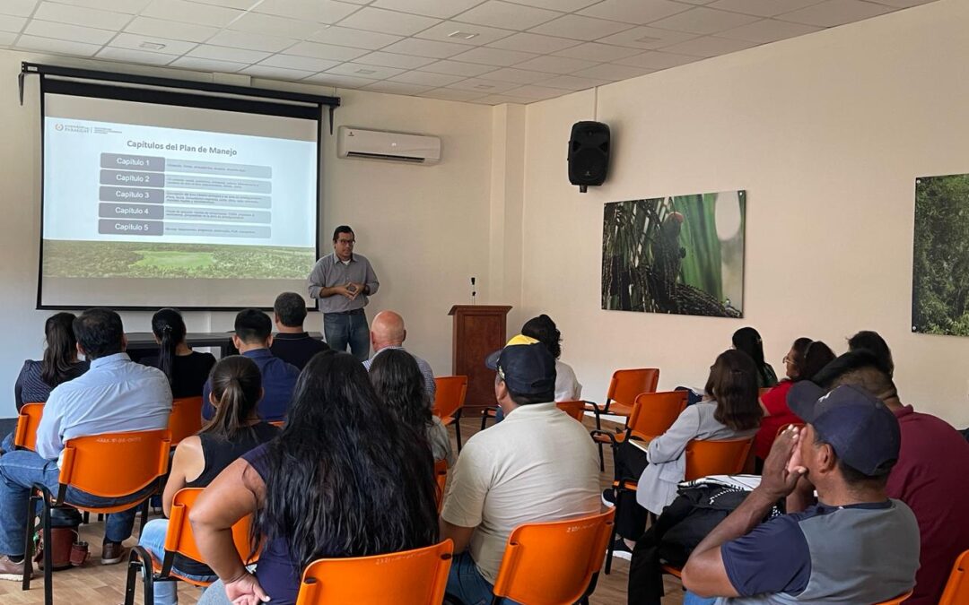 Presentación del Plan de Manejo del Monumento Natural Cerro Chovoreca