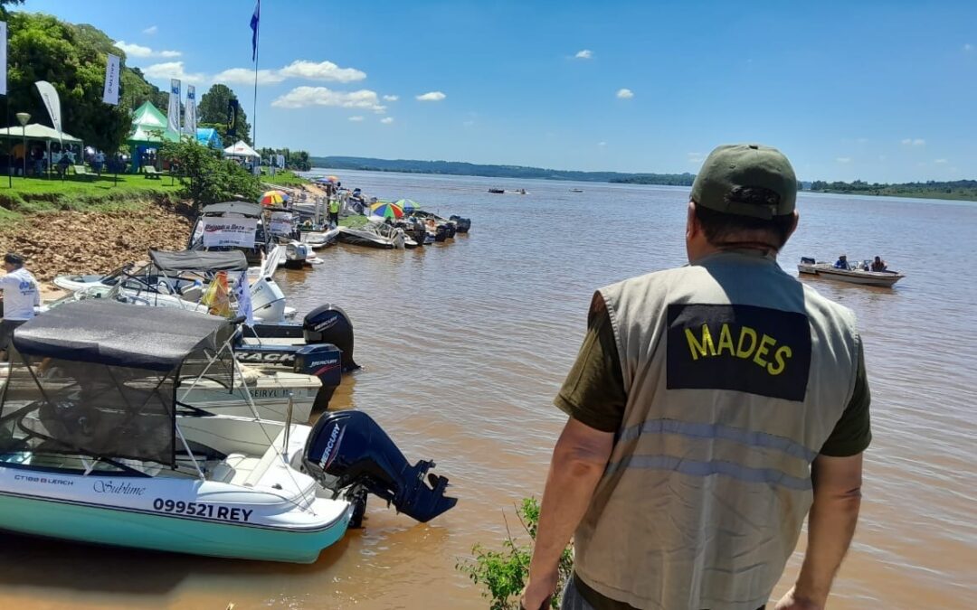 MADES fiscalizó torneo de pesca en Hohenau