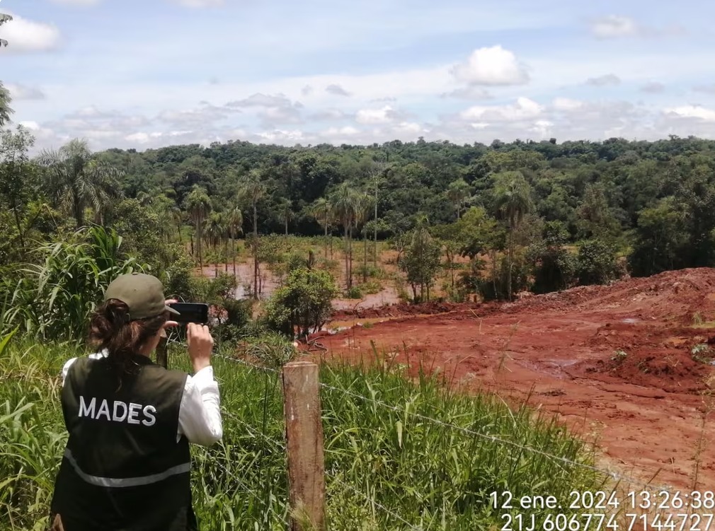 Sanción ejemplar: Mades multa de 1.030.910.000 de guaraníes por contaminación de arroyo en Paso Yobái
