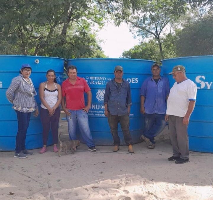 Cambio Climático: El Mades distribuye tanques para recolección de agua en Sierra León