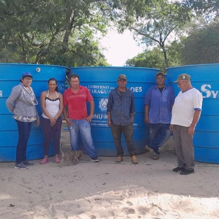 Cambio Climático: El Mades distribuye tanques para recolección de agua en Sierra León