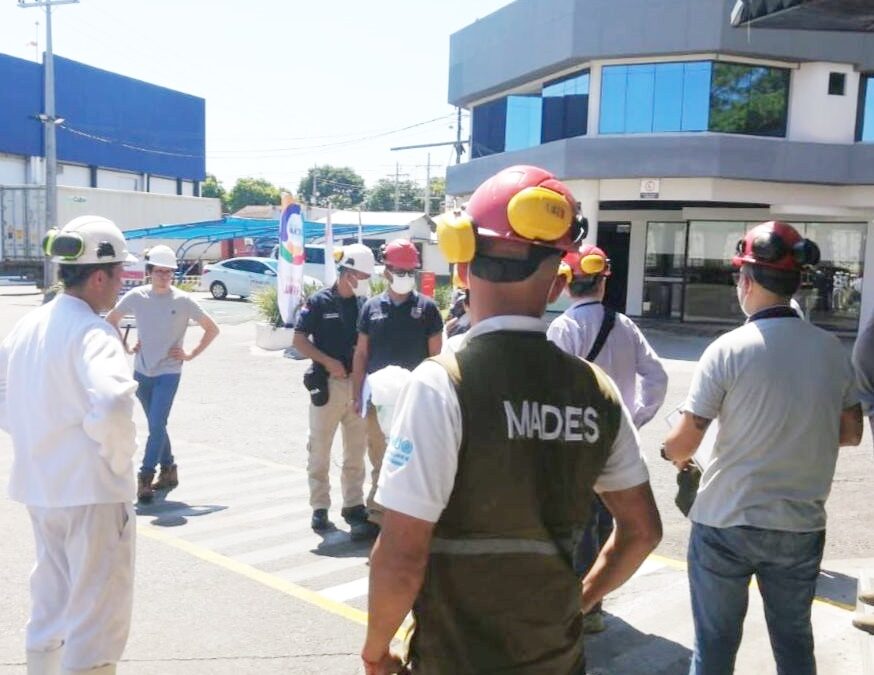 Fuga de amoniaco controlada en frigorífico de Asunción