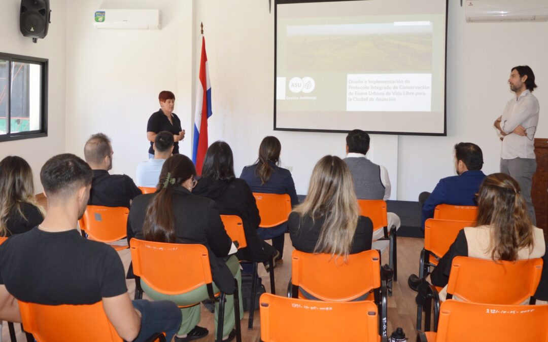 Presentación del Proyecto de Conservación de Fauna Silvestre Urbana en Asunción