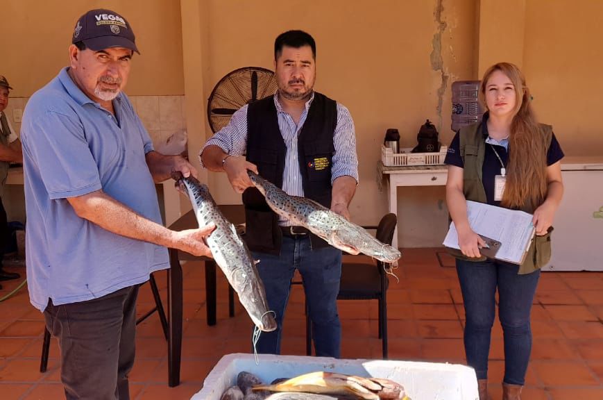 Operativo Semana Santa: 200 kilos de pescado fueron donados a Hogar de Niños Jardín de Esperanza