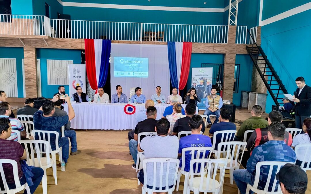 Fortaleciendo la Minería Responsable en Paso Yobái: Taller de Validación del Proyecto PlanetGOLD Paraguay