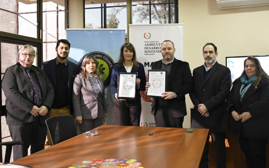 Convenio Impulsa la Construcción Sostenible y Resiliente en Paraguay