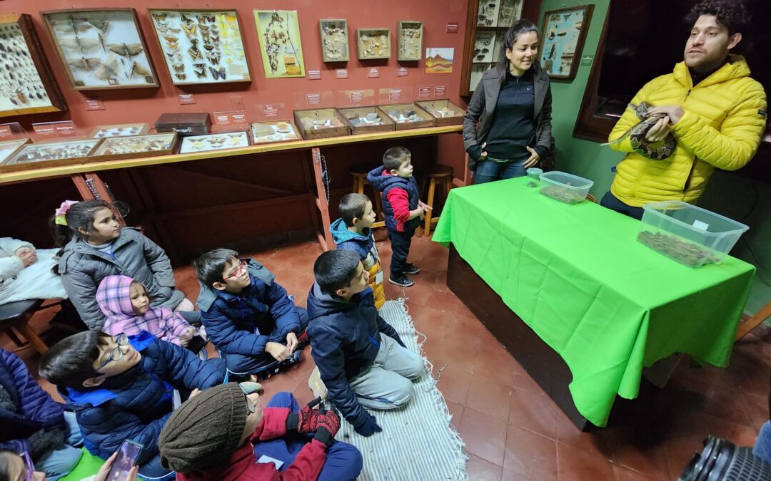Niños de diferentes edades vivieron la magia de la biodiversidad en la Colonia de Invierno del Mades