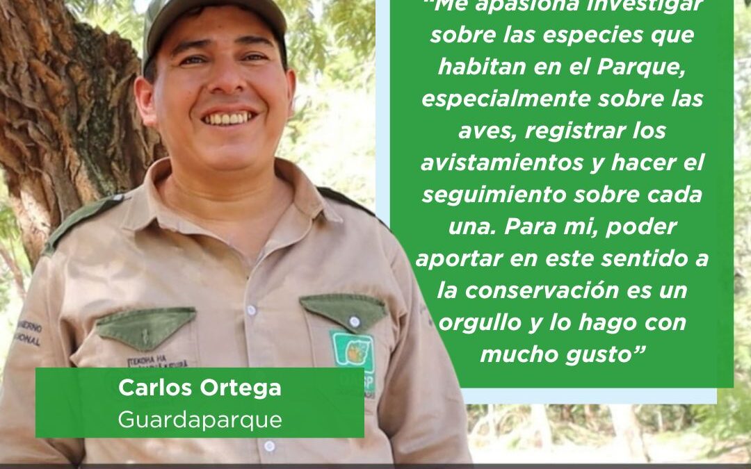 Historia de vida: La pasión por observar aves y fotografiar todo tipo de animales vinculada a la vocación por la protección del medio ambiente