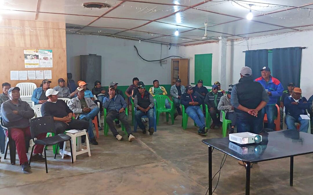 Taller en Loma Plata para comunidades indígenas en el marco del Plan de Ordenamiento Urbano y Territorial