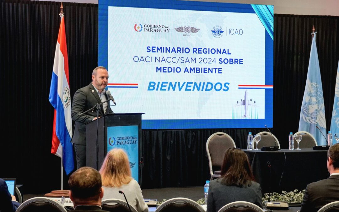 Participación del MADES en el Seminario Regional NACC/SAM 2024 sobre Medio Ambiente y Aviación Sostenible