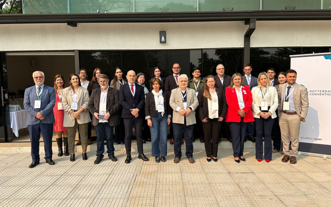 Paraguay fortalece sus capacidades para la gestión segura de productos químicos a través del Convenio de Rotterdam